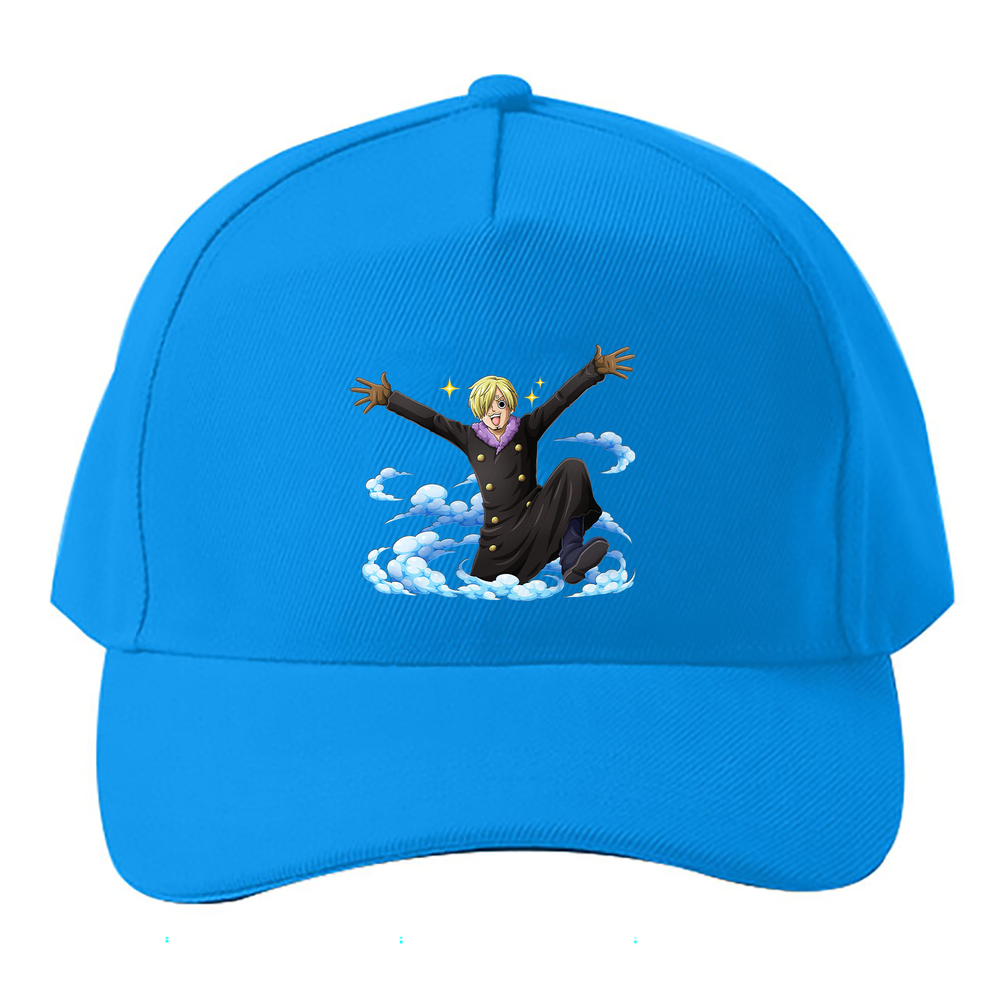 （画像用） ワンピース サンジ ONE PIECE Sanji ベースボールキャップ 綿100％ 男女兼用 帽子 スポーツ